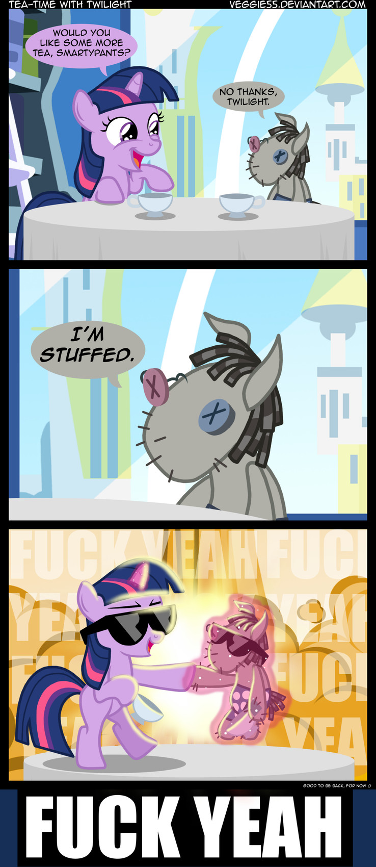 smartypants and twilight sparkle (friendship is magic and etc) created by veggie55