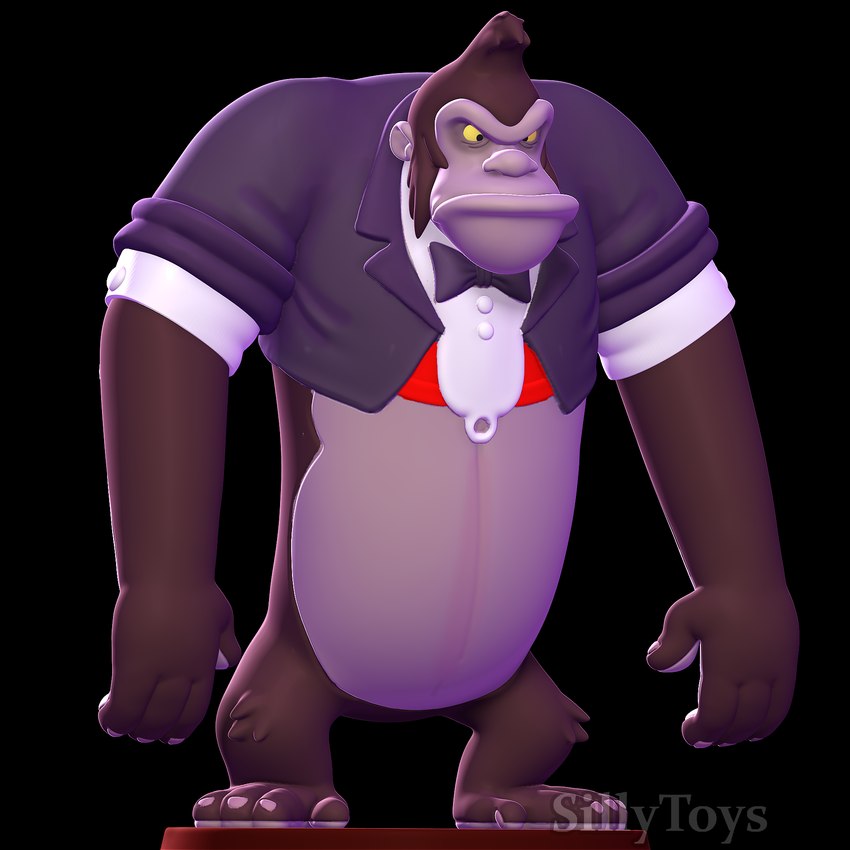 bongo the gorilla (who framed roger rabbit and etc) created by sillytoys