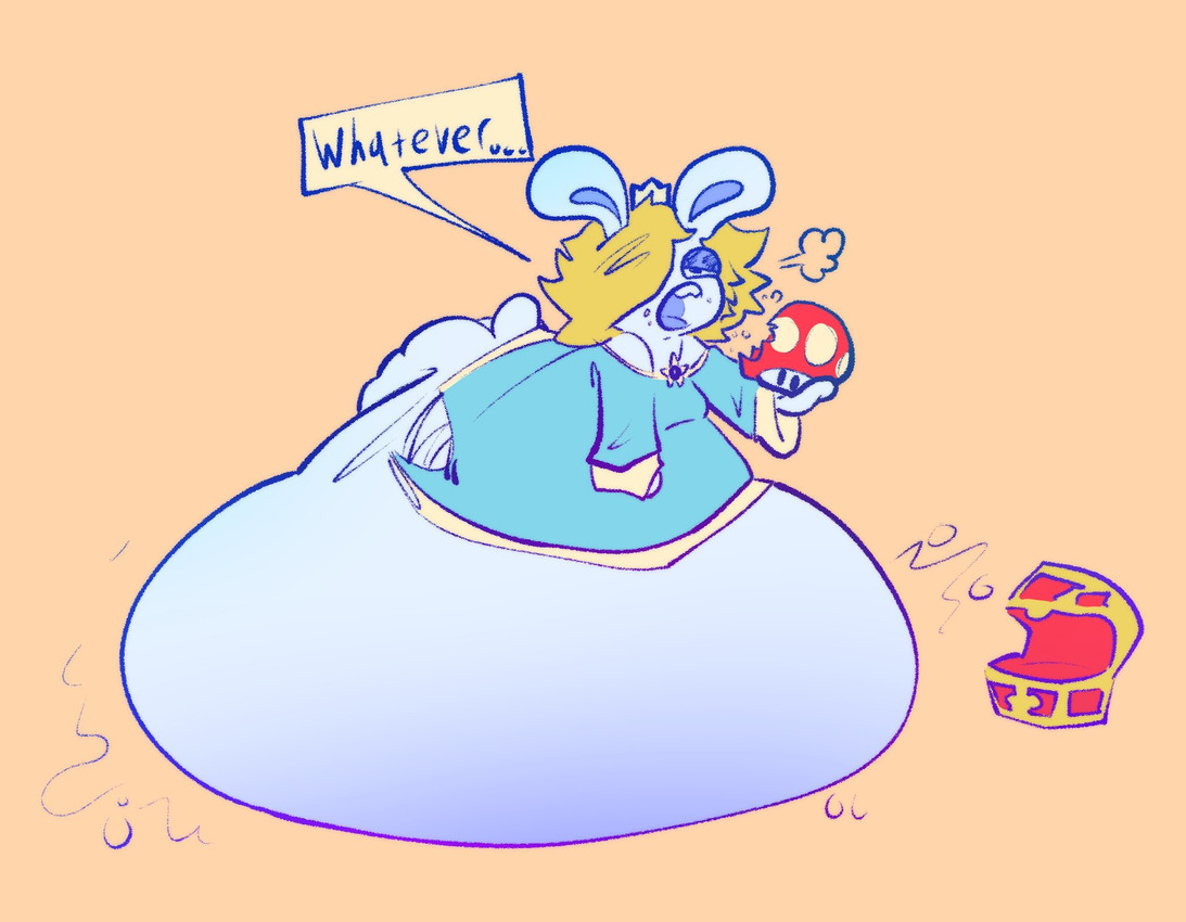 rabbid rosalina (mario plus rabbids sparks of hope and etc) created by octoguy