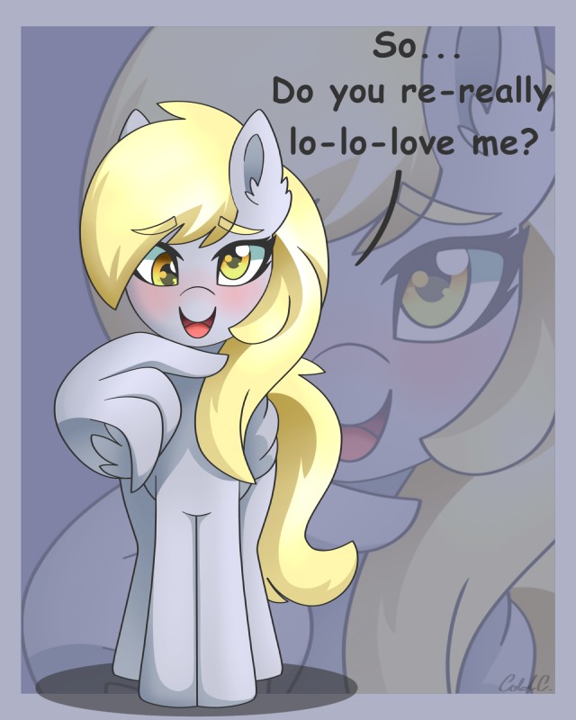 derpy hooves (friendship is magic and etc) created by coldbrewcoffee