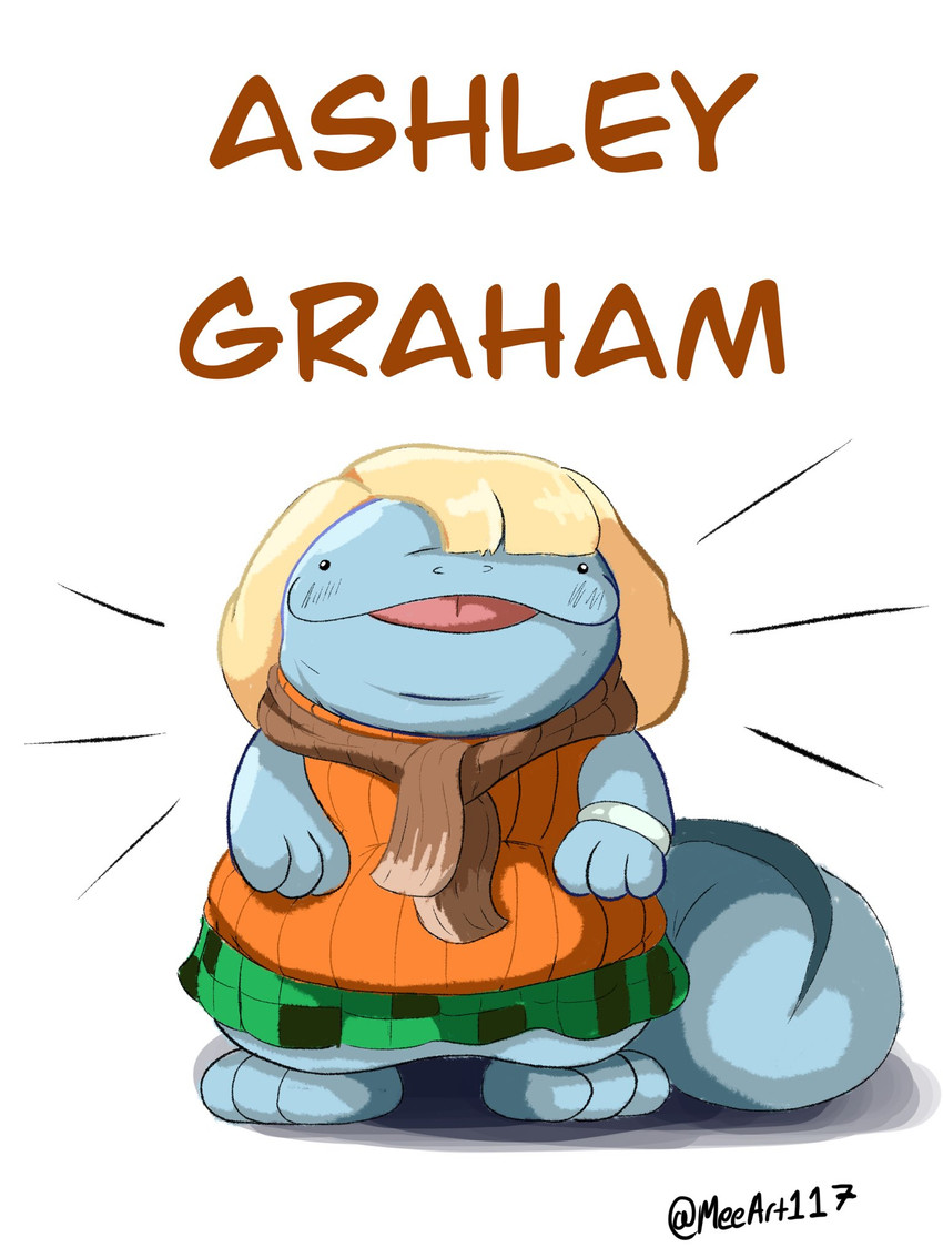 ashley graham (resident evil and etc) created by meeart117