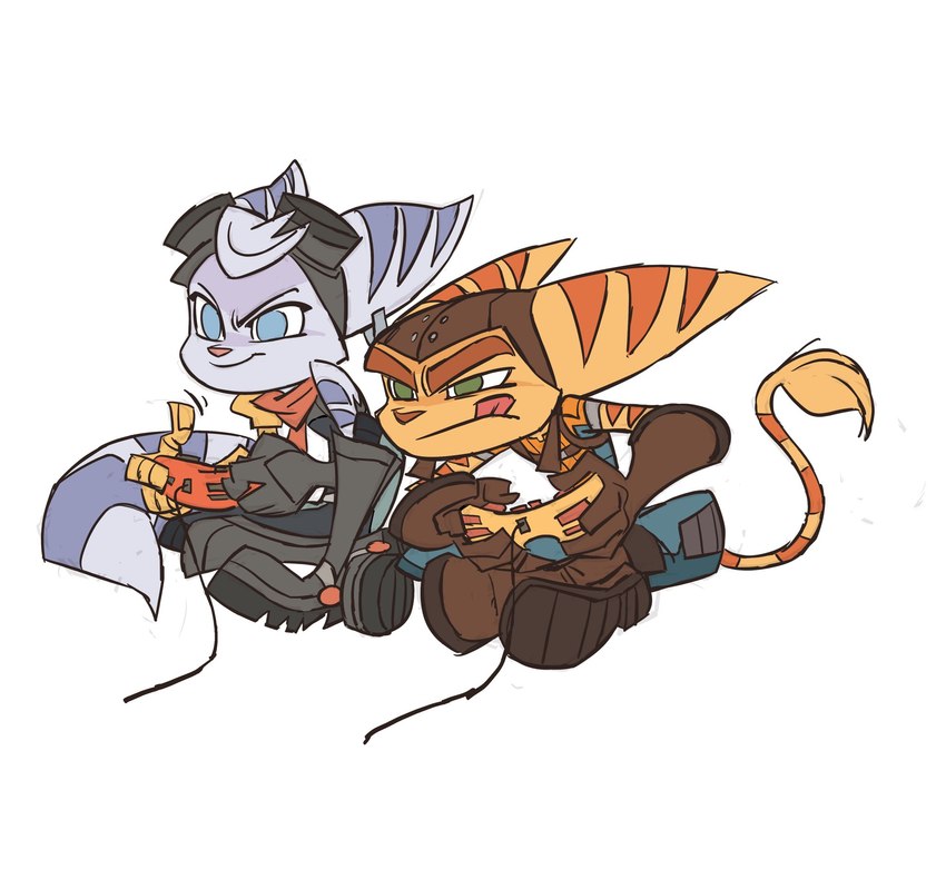 ratchet and rivet (sony interactive entertainment and etc) created by gexu00