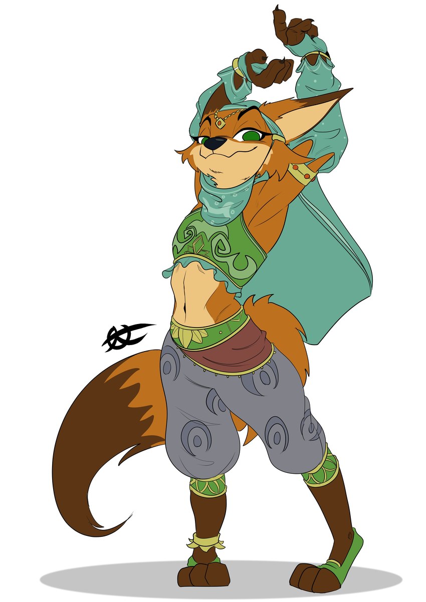 nick wilde (the legend of zelda and etc) created by jaff96