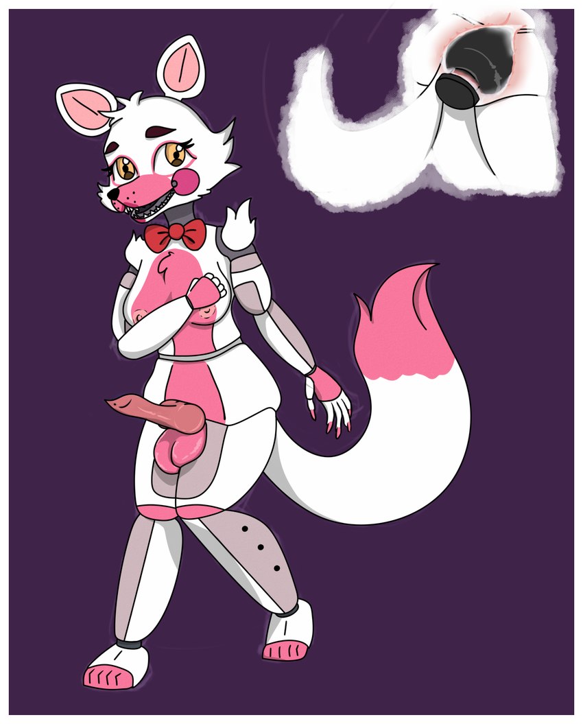 funtime foxy and funtime foxy (five nights at freddy's and etc) created by nikki sensei