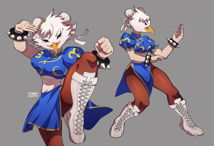 chun-li and qiang (street fighter and etc) created by chubberwocky