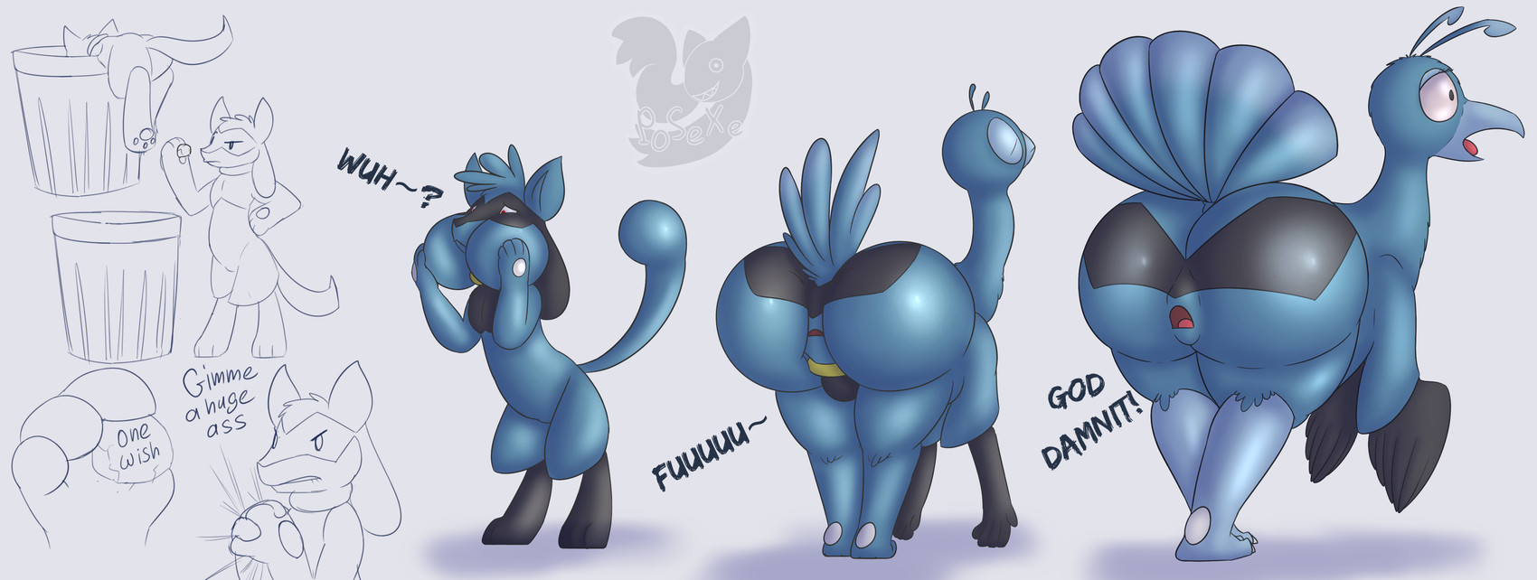 twerkey (miitopia and etc) created by posexe