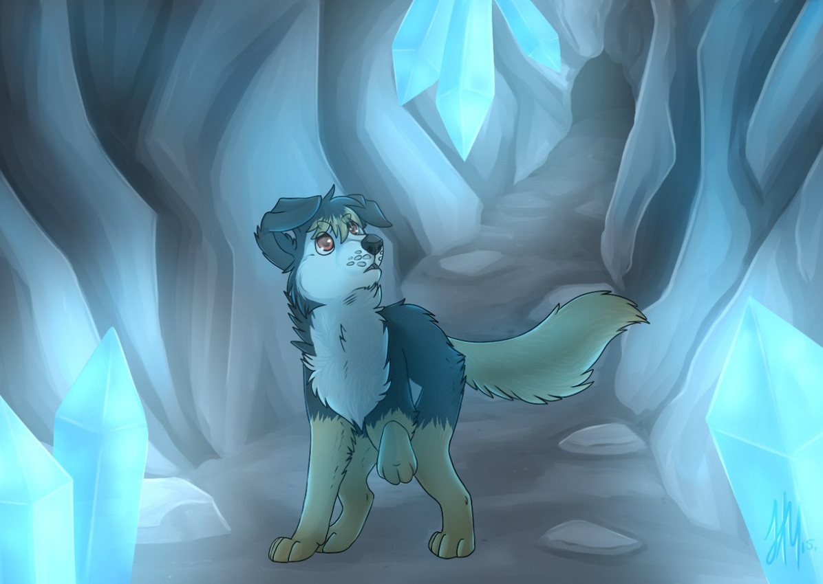 hato the collie created by echo-the-half-cat and jam kitsune