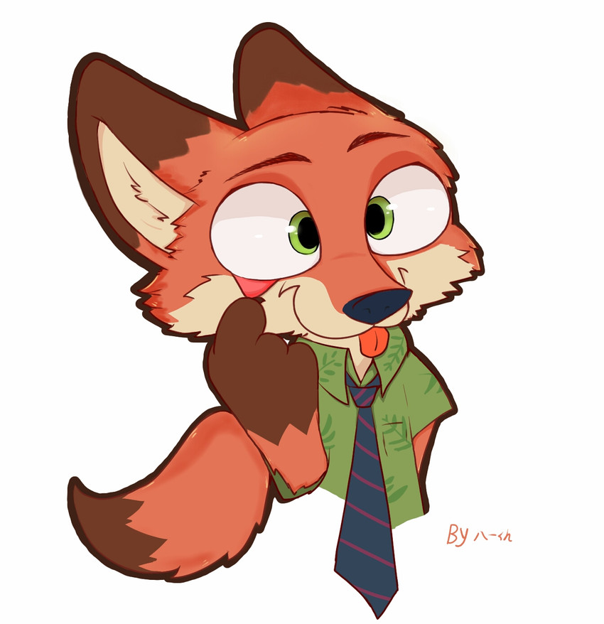 nick wilde (zootopia and etc) created by 1184268486 (artist)