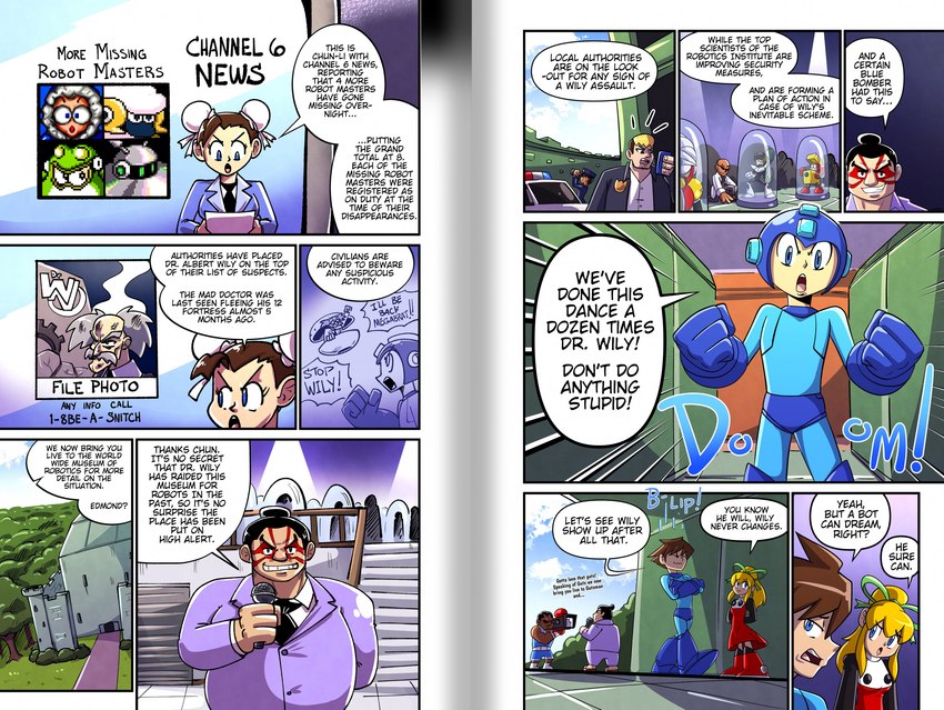 balrog, mega man, roll, edmond honda, galaxy man, and etc (mega man (series) and etc) created by sachasketchy