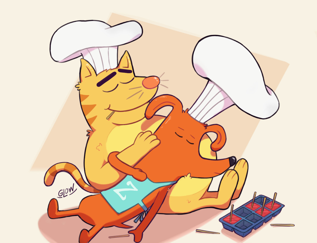 dom and zefronk (tasty time with zefronk and etc) created by glowdisrupt