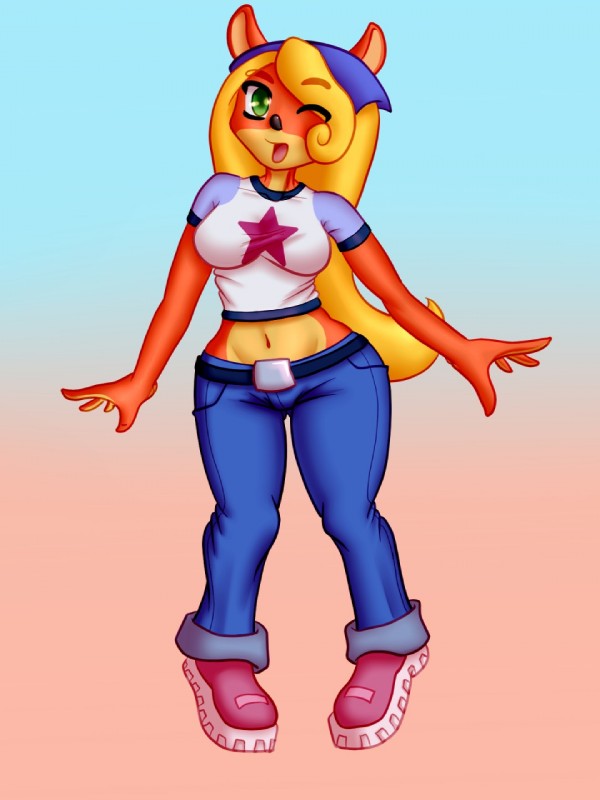 coco bandicoot (sony interactive entertainment and etc) created by ryujisama