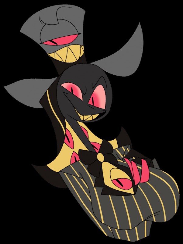 sir pentious' hat and sir pentious (hazbin hotel) created by zoopalzzzz