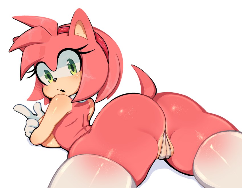 amy rose (sonic the hedgehog (series) and etc) created by ichig8miruku (artist)