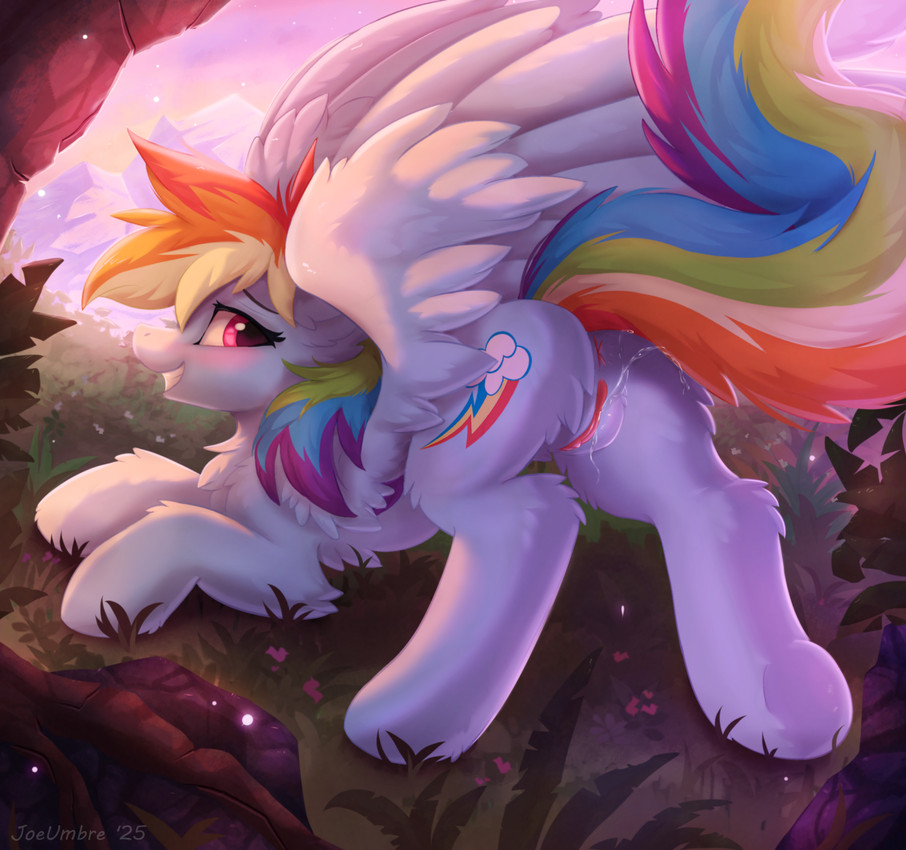 rainbow dash (friendship is magic and etc) created by joeumbre