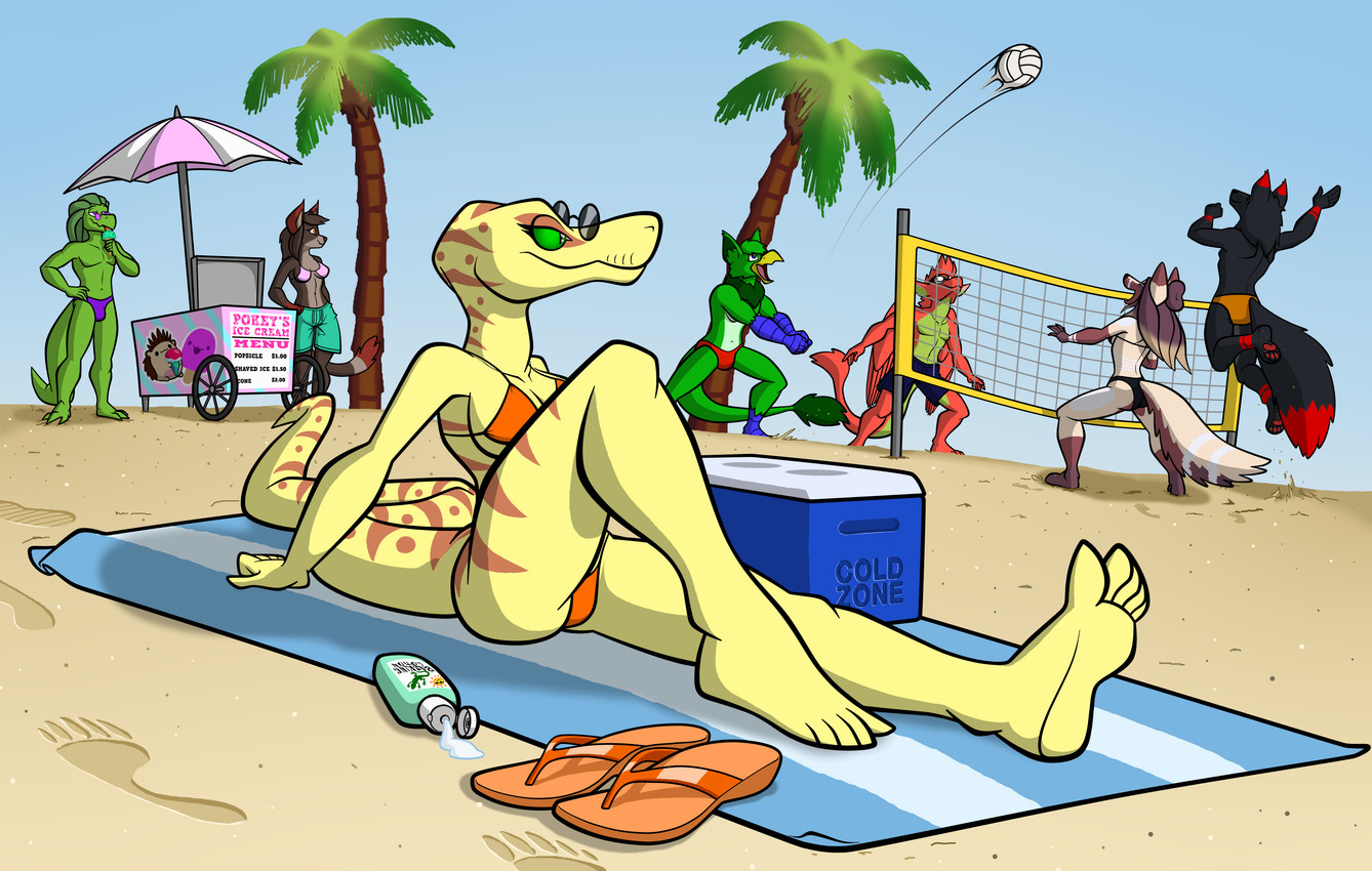 lancel crescent, elsie adler, rucardio, midetta, maroon, and etc (mythology) created by penny prickles