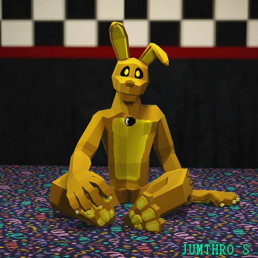 spring bonnie and stage 01 spring bonnie (five nights at freddy's 3 and etc) created by jumthro