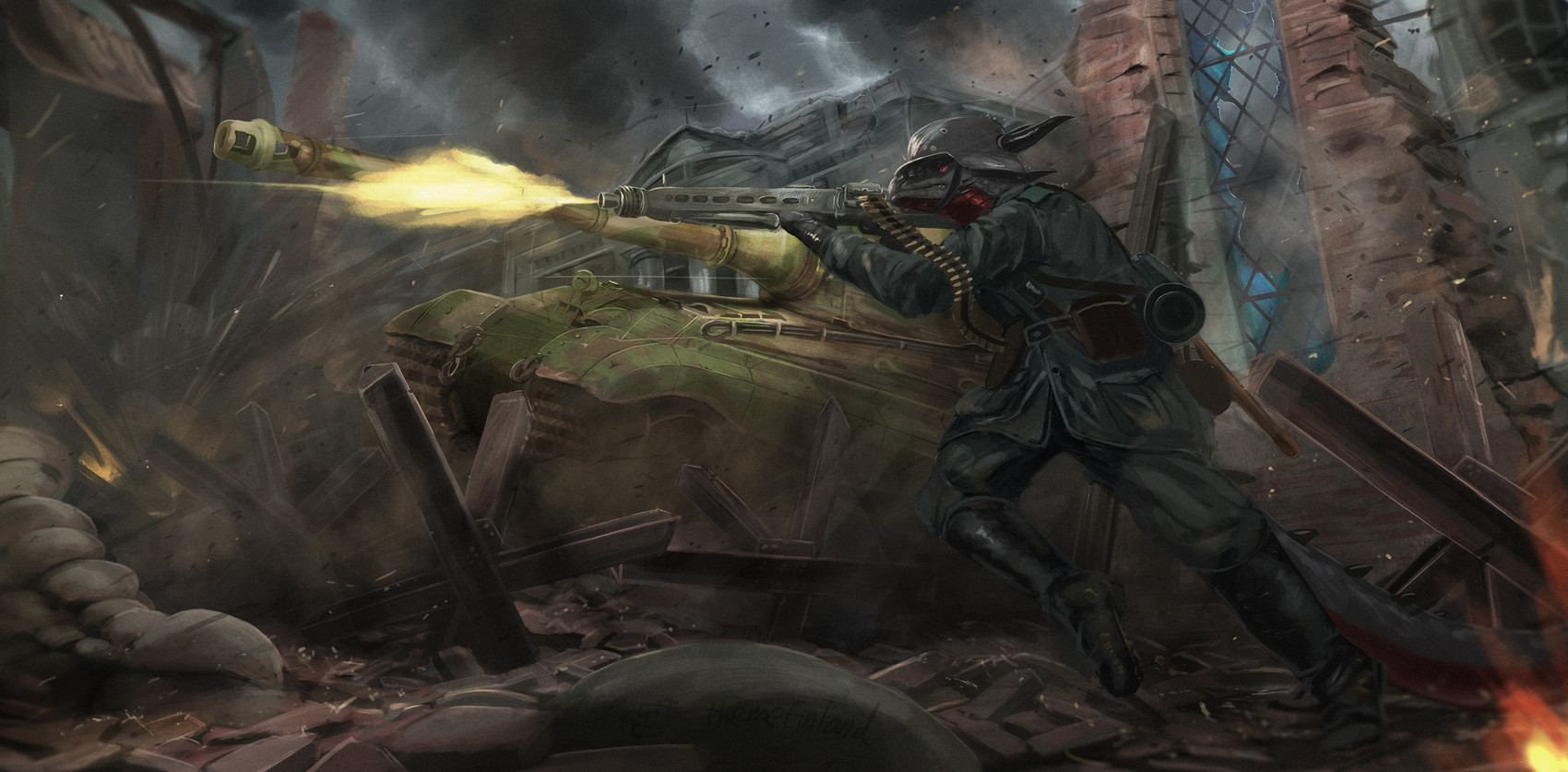 tiger ii created by themefinland