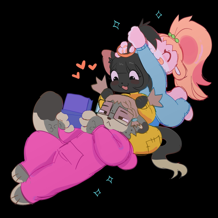 biscuit, starburst, and yarn created by catgenderzz