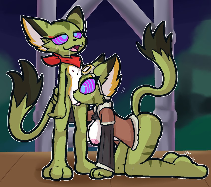 carol tea and corazon tea (freedom planet and etc) created by ultilix