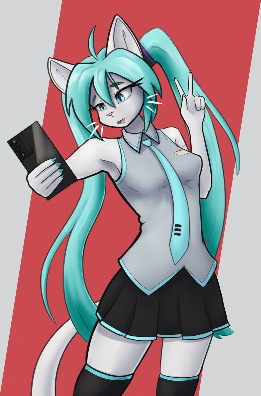 hatsune miku (vocaloid) created by observerdoz