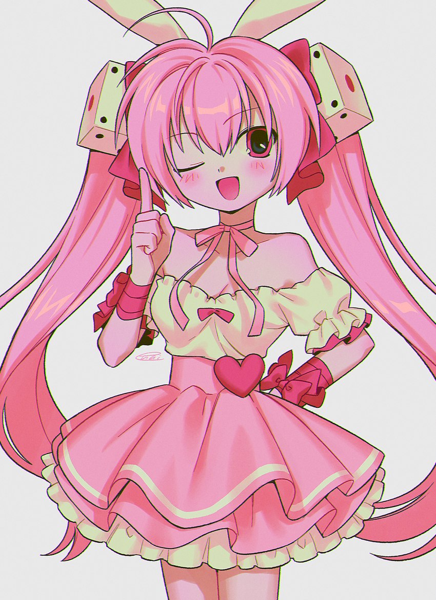 hikaru usada (di gi charat) created by enaic31