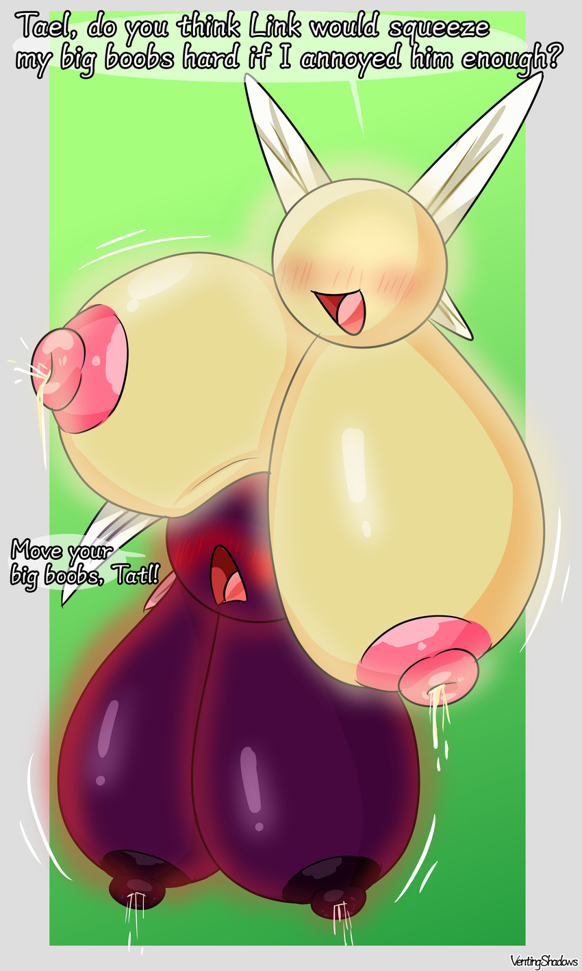 tael and tatl (the legend of zelda and etc) created by ventshadows