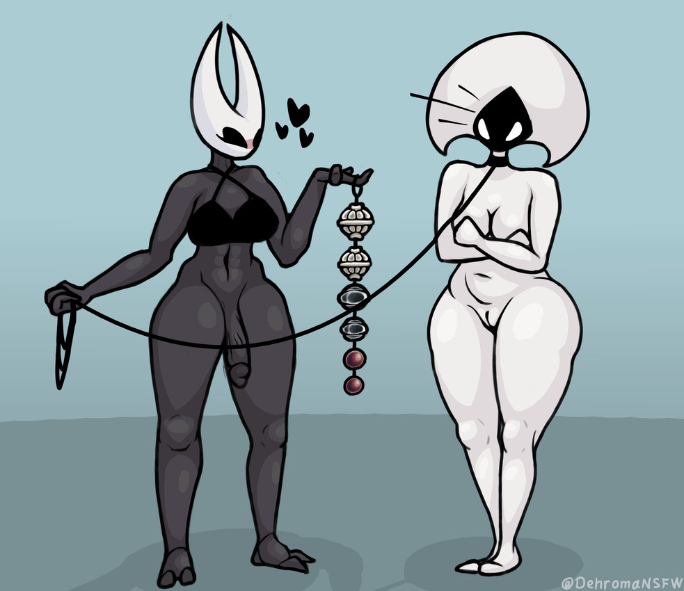 hornet and lace (hollow knight (franchise) and etc) created by dehromansfw