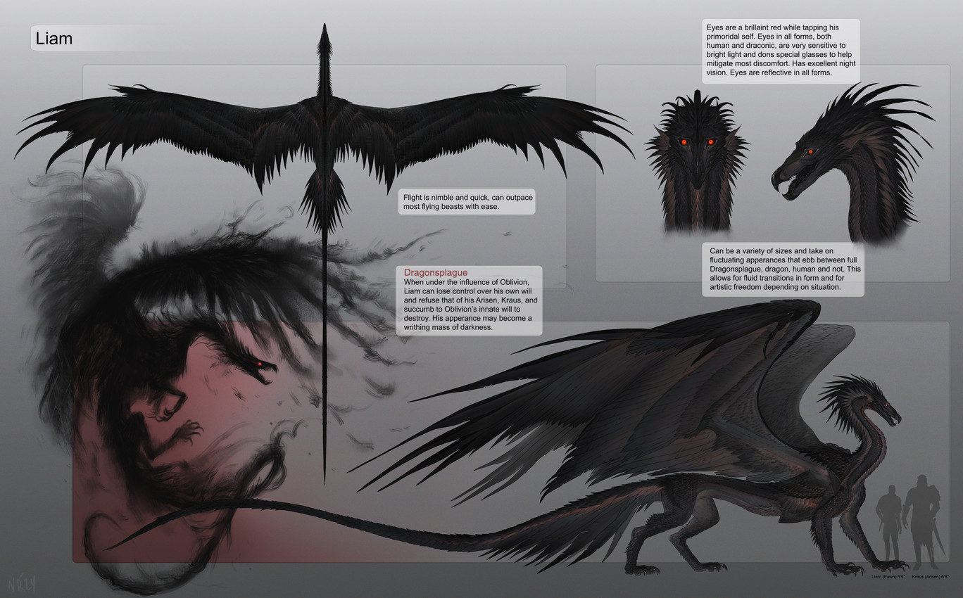 kraus and liam (dragon's dogma and etc) created by nukerooster