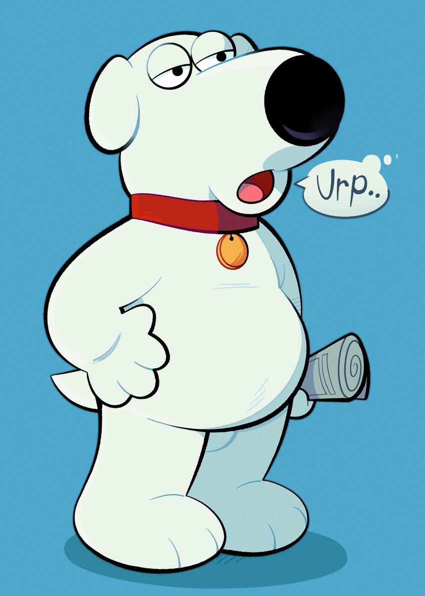 brian griffin (family guy) created by gramgastronomy