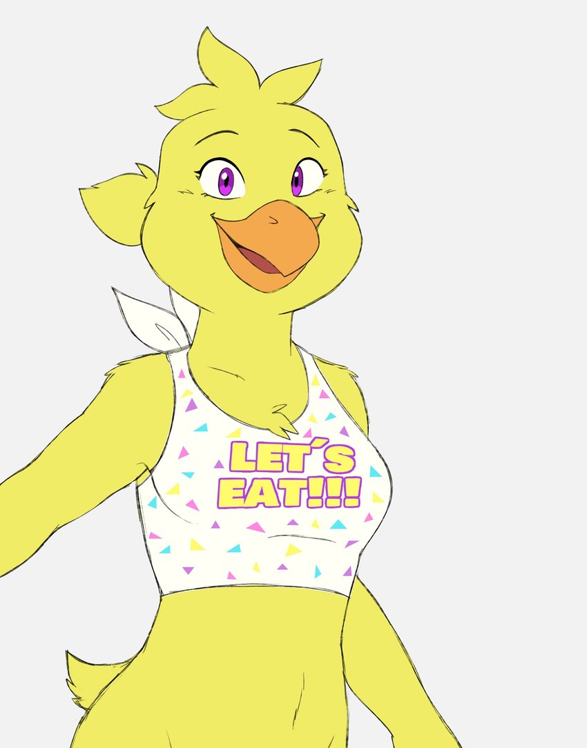 chica (five nights at freddy's and etc) created by ijpalette-color