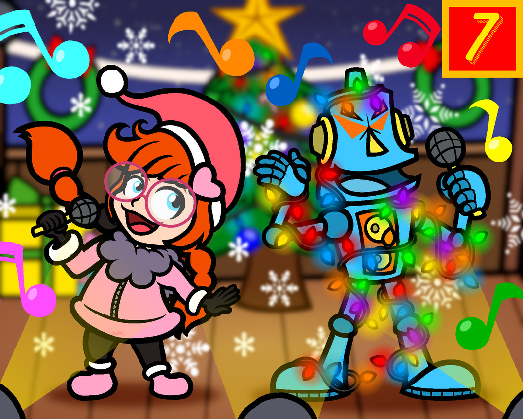 mike and penny crygor (christmas and etc) created by captainquack64