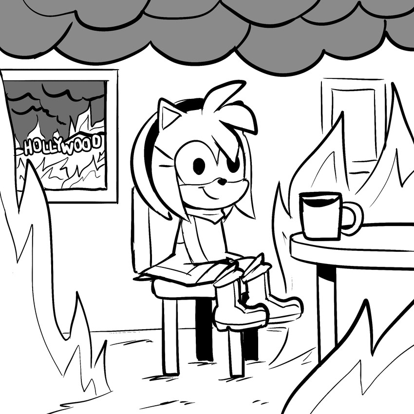 amy rose (sonic the hedgehog (series) and etc) created by lettuce (artist)