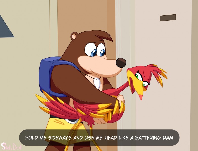 banjo and kazooie (it's always sunny in philadelphia and etc) created by skelly doll