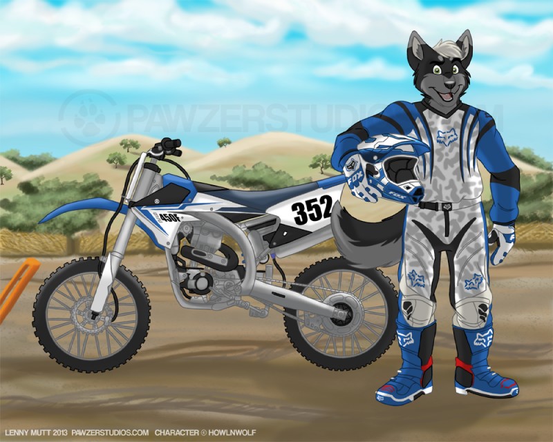 fox racing created by lenny mutt