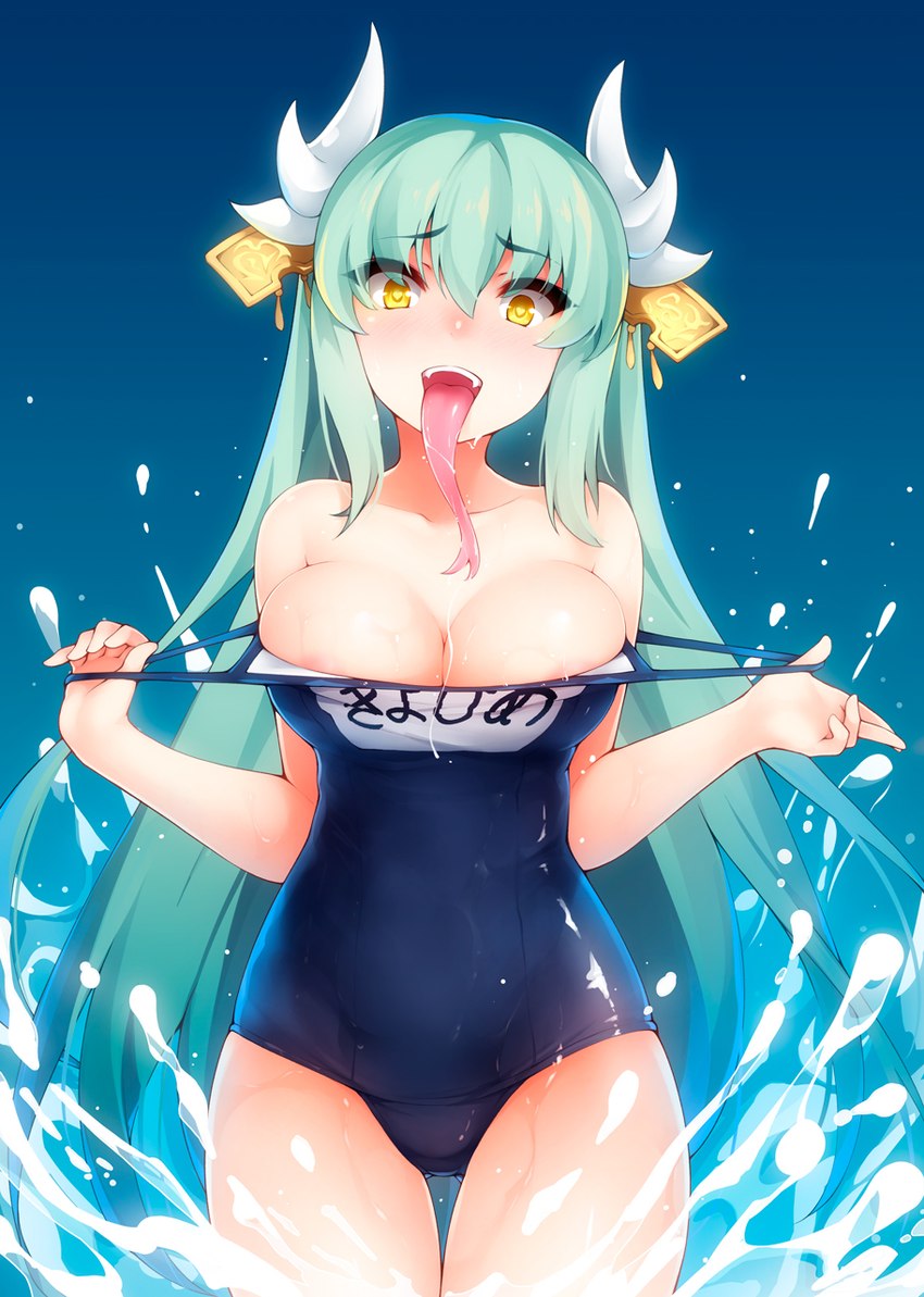 kiyohime (fate (series) and etc) created by ricegnat