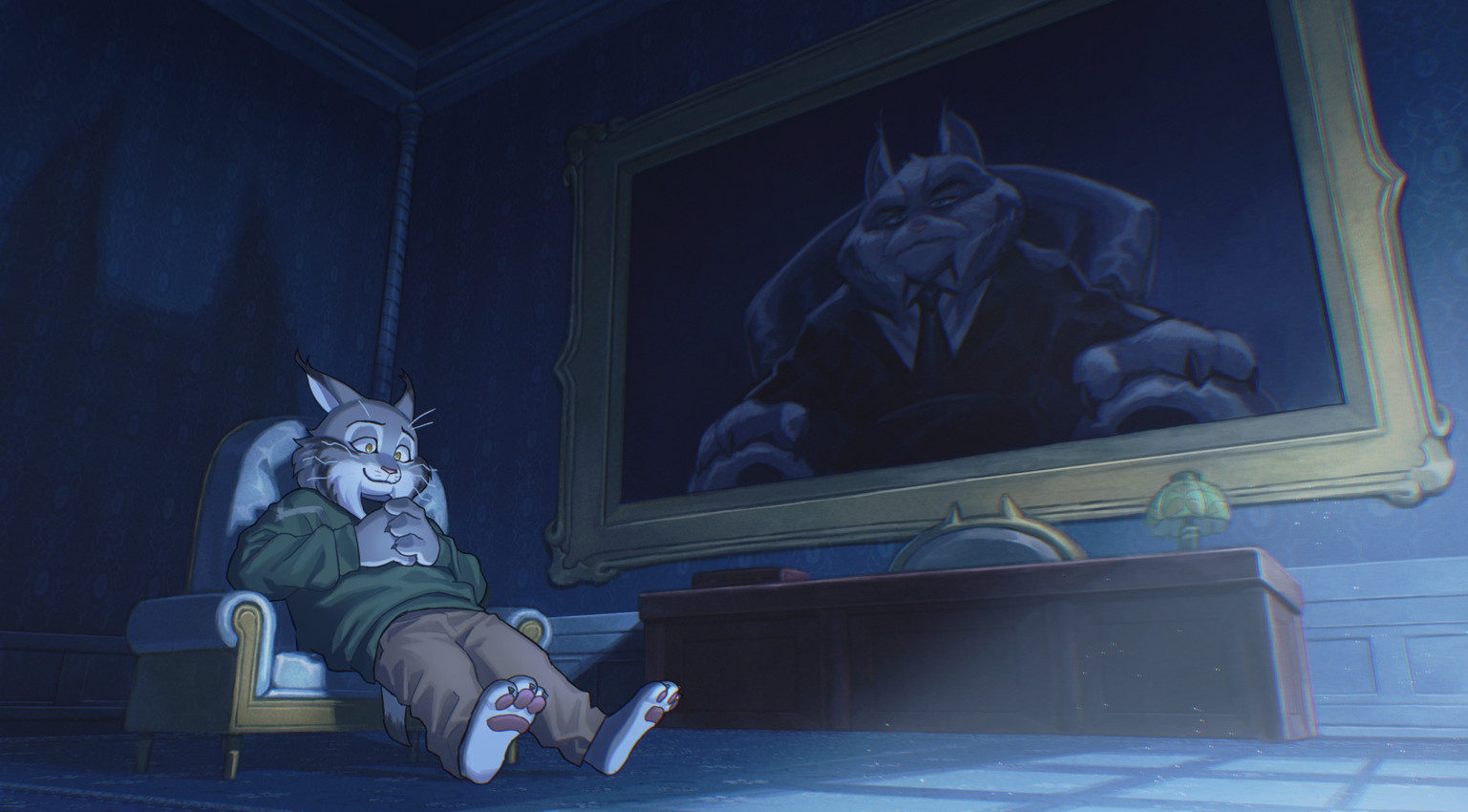 milton lynxley and pawbert lynxley (zootopia and etc) created by vish4ow