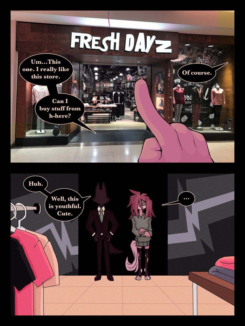 homeless dog and the suit created by ponporio