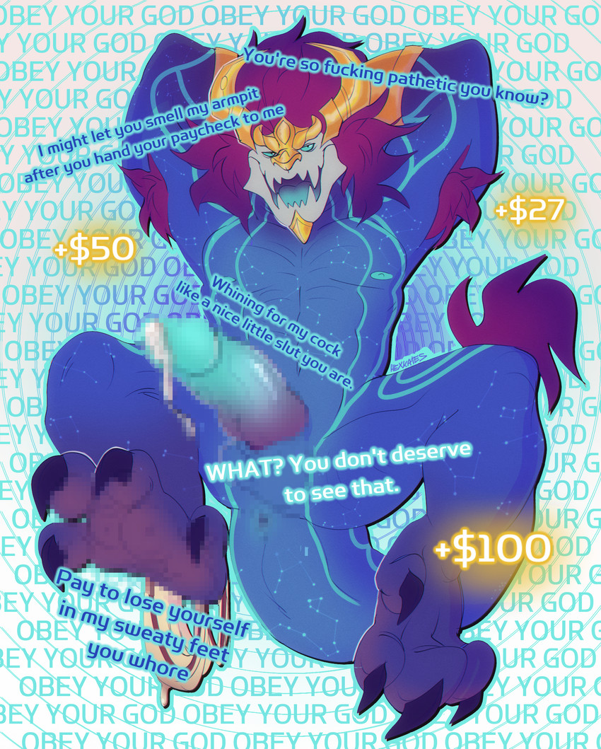 aurelion sol (league of legends and etc) created by hexkates