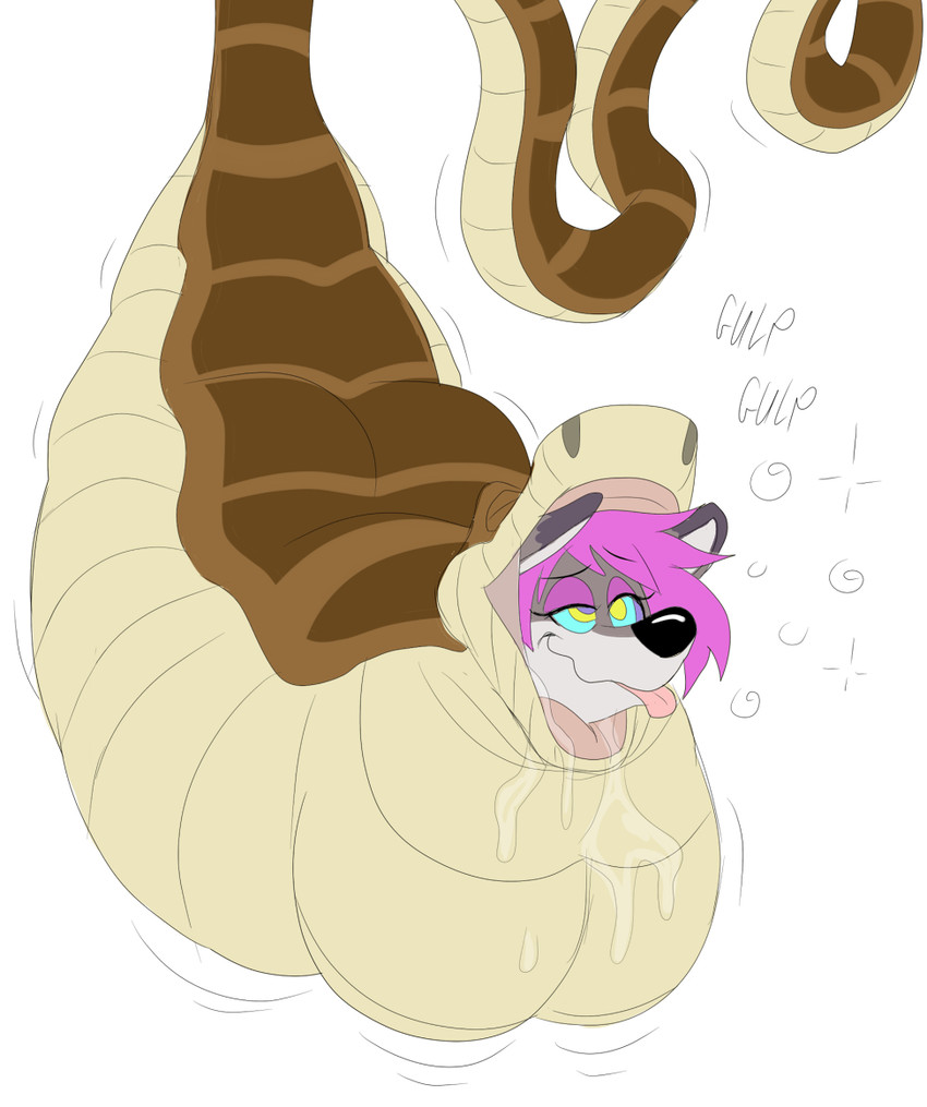 anuv and kaa (the jungle book) created by plsgts