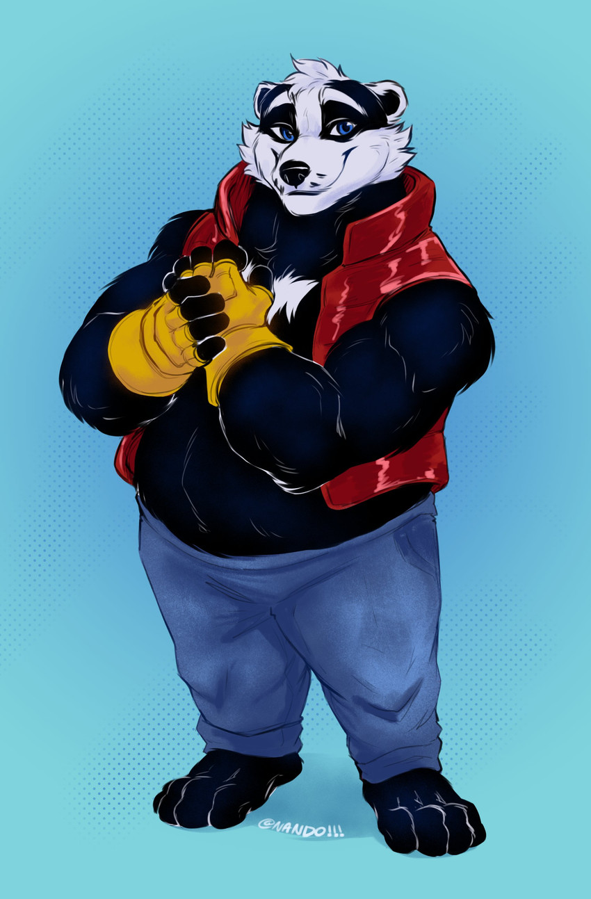 bradley (bradley the badger) created by nandoshrine