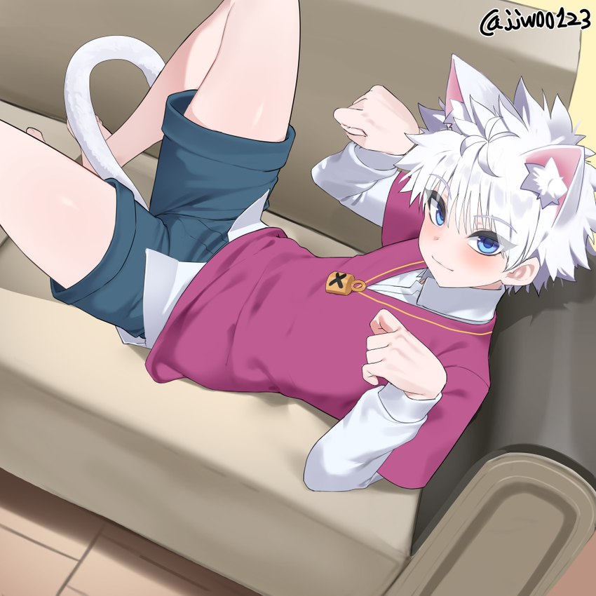 killua zoldyck (hunter x hunter) created by jjw00123