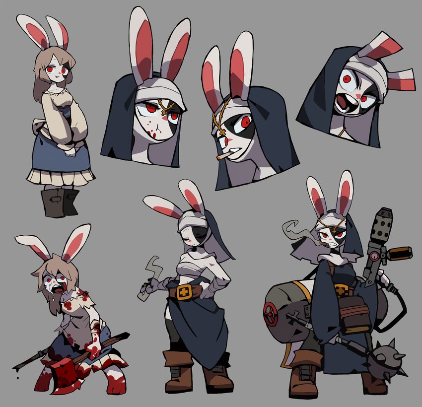 nun bun created by niking