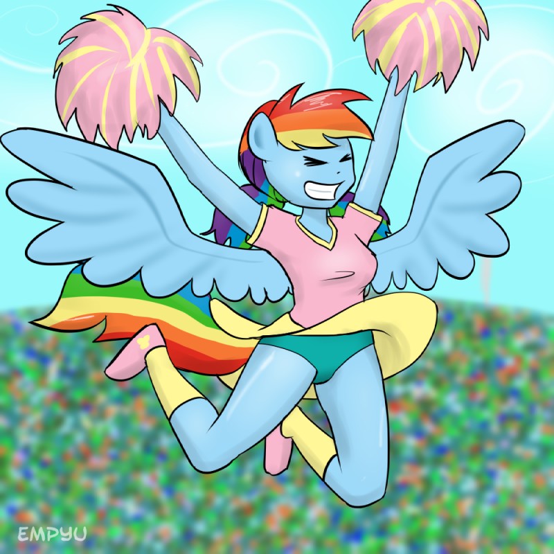 rainbow dash (friendship is magic and etc) created by empyu