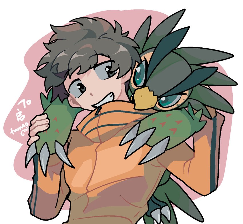 falcomon (digimon survive and etc) created by bakamaokun