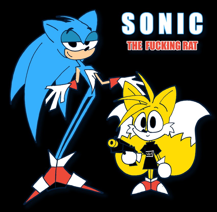 miles prower and sonic the hedgehog (sonic the hedgehog (series) and etc) created by rexon02