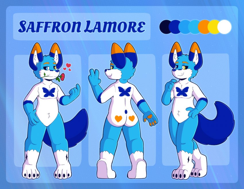 saffron lamore created by wolfyzeeb