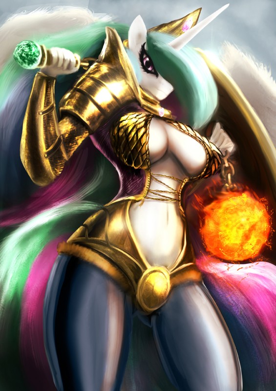 princess celestia (friendship is magic and etc) created by zolombo