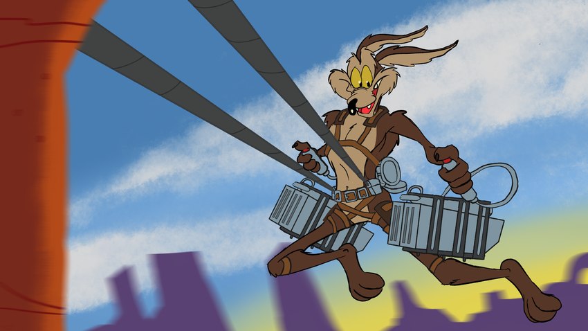 wile e. coyote (attack on titan and etc) created by stevethedragon