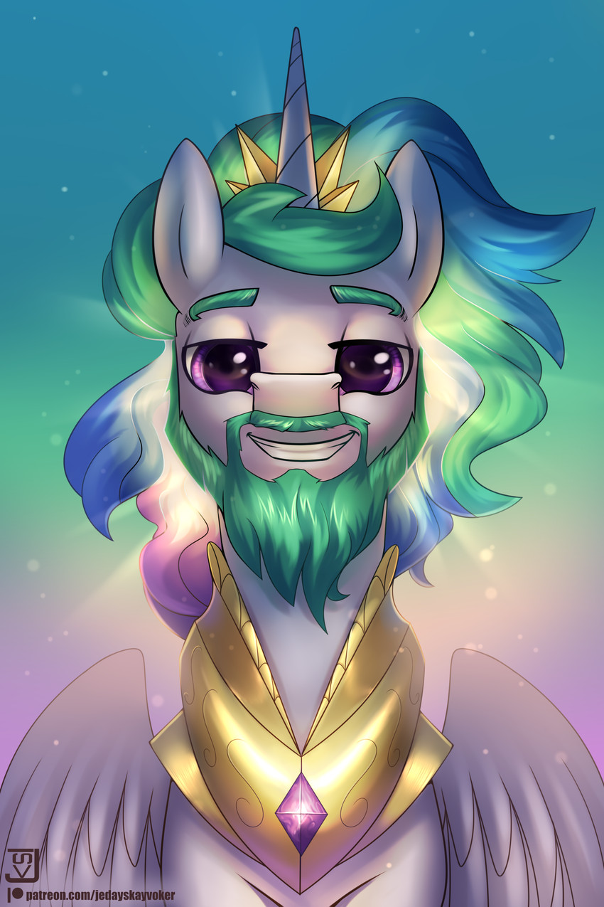 princess celestia (friendship is magic and etc) created by jedayskayvoker