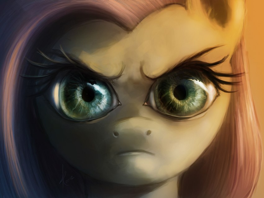 fluttershy (friendship is magic and etc) created by raikoh-illust